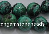 CCS803 15.5 inches 10mm round natural Chinese chrysocolla beads