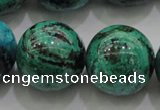 CCS807 15.5 inches 18mm round natural Chinese chrysocolla beads