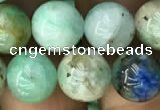 CCS867 15.5 inches 10mm round chrysocolla gemstone beads