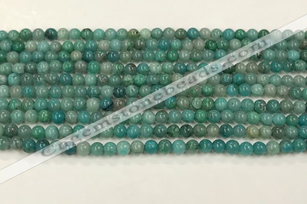 CCS871 15.5 inches 3mm round natural chrysocolla gemstone beads