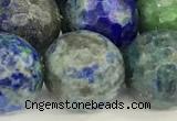 CCS923 15 inches 12mm faceted round chrysocolla beads wholesale