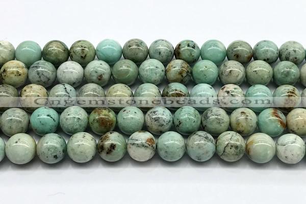 CCS942 15 inches 10mm round chrysocolla beads