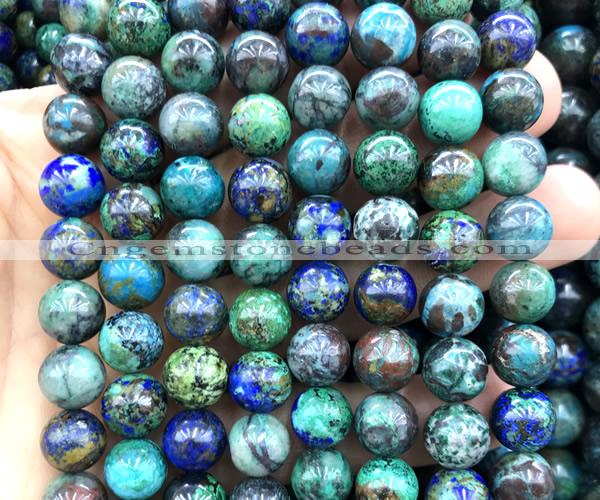 CCS952 15 inches 10mm round chrysocolla gemstone beads