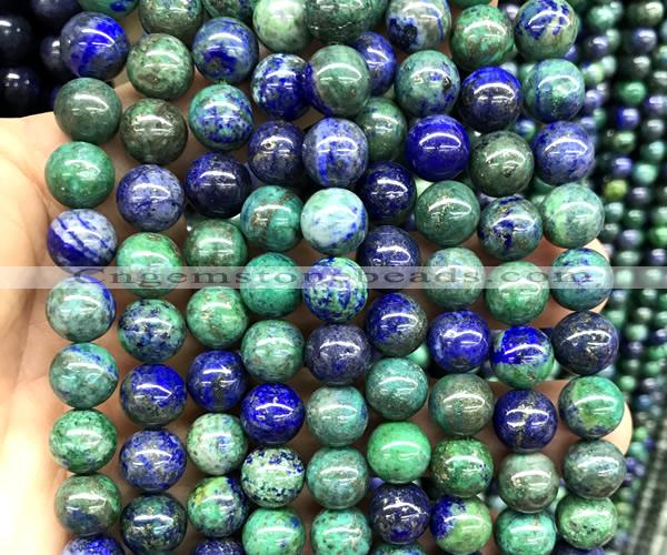 CCS967 15 inches 8mm round chrysocolla gemstone beads