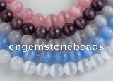 CCT02 Different color 10mm round cats eye beads Wholesale