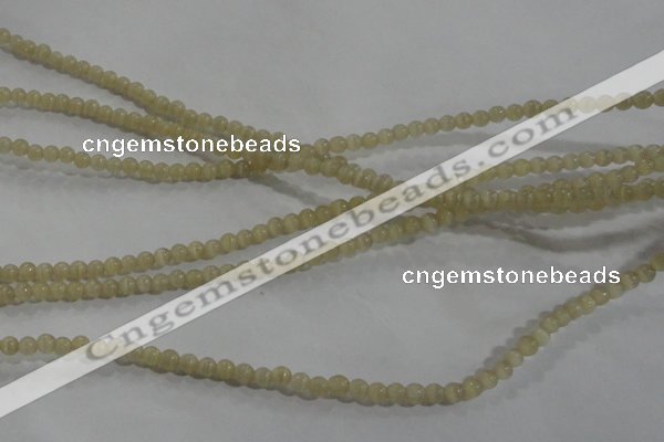 CCT1108 15 inches 2mm round tiny cats eye beads wholesale