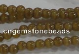 CCT1109 15 inches 2mm round tiny cats eye beads wholesale