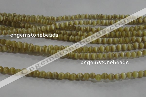 CCT1147 15 inches 3mm round tiny cats eye beads wholesale