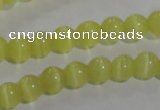 CCT1206 15 inches 4mm round cats eye beads wholesale