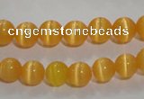 CCT1211 15 inches 4mm round cats eye beads wholesale