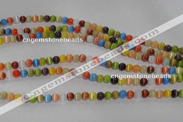 CCT1213 15 inches 4mm round cats eye beads wholesale