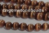 CCT1217 15 inches 4mm round cats eye beads wholesale