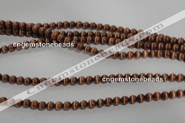 CCT1217 15 inches 4mm round cats eye beads wholesale