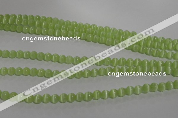 CCT1221 15 inches 4mm round cats eye beads wholesale