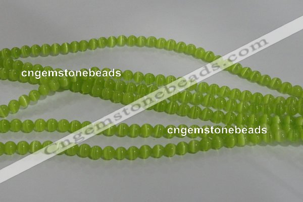 CCT1222 15 inches 4mm round cats eye beads wholesale