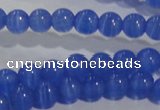 CCT1230 15 inches 4mm round cats eye beads wholesale