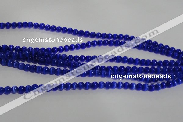 CCT1231 15 inches 4mm round cats eye beads wholesale