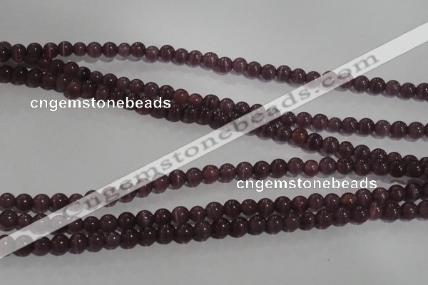 CCT1238 15 inches 4mm round cats eye beads wholesale