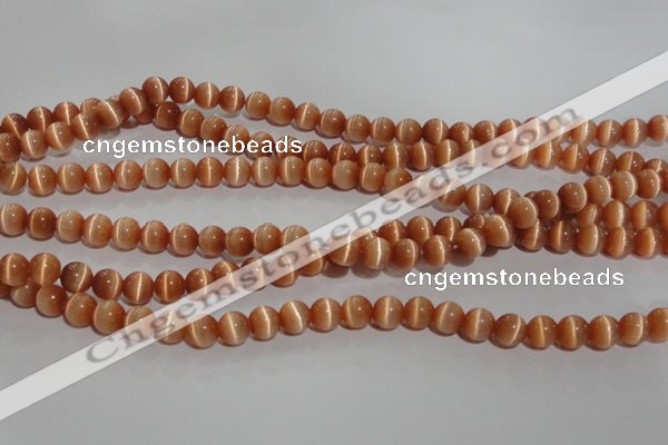 CCT1265 15 inches 5mm round cats eye beads wholesale