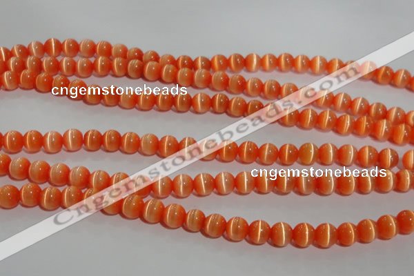 CCT1270 15 inches 5mm round cats eye beads wholesale