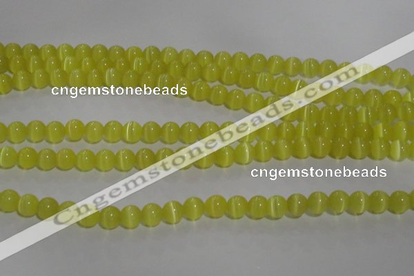 CCT1272 15 inches 5mm round cats eye beads wholesale