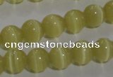 CCT1276 15 inches 5mm round cats eye beads wholesale