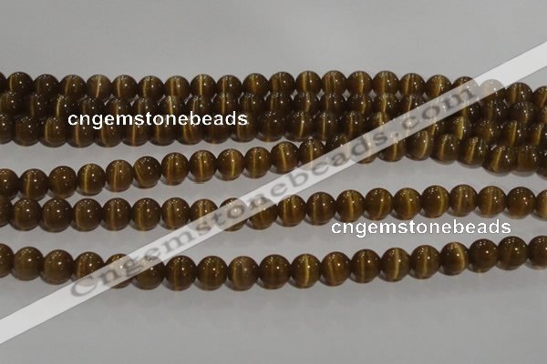 CCT1279 15 inches 5mm round cats eye beads wholesale