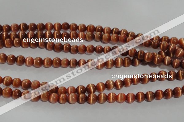 CCT1280 15 inches 5mm round cats eye beads wholesale
