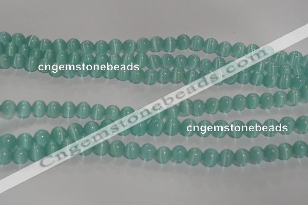 CCT1285 15 inches 5mm round cats eye beads wholesale