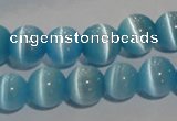 CCT1287 15 inches 5mm round cats eye beads wholesale