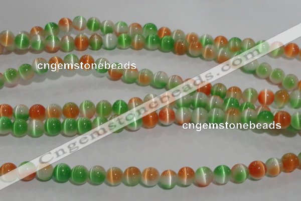 CCT1292 15 inches 5mm round cats eye beads wholesale