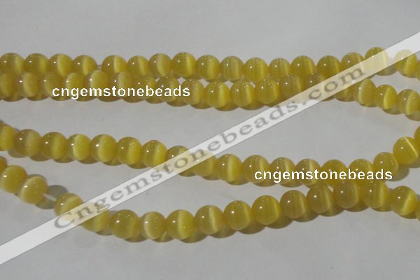 CCT1326 15 inches 6mm round cats eye beads wholesale