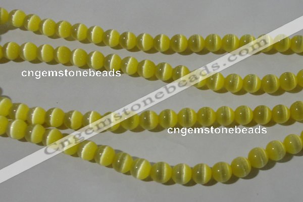 CCT1327 15 inches 6mm round cats eye beads wholesale