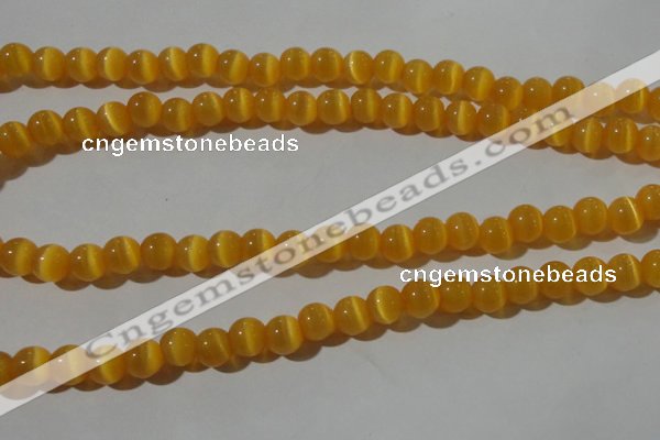 CCT1328 15 inches 6mm round cats eye beads wholesale