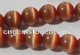 CCT1333 15 inches 6mm round cats eye beads wholesale