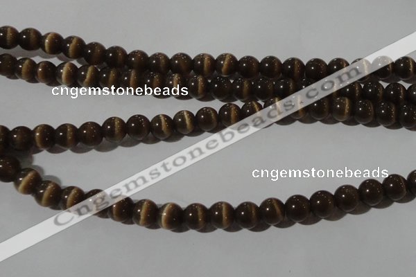 CCT1334 15 inches 6mm round cats eye beads wholesale