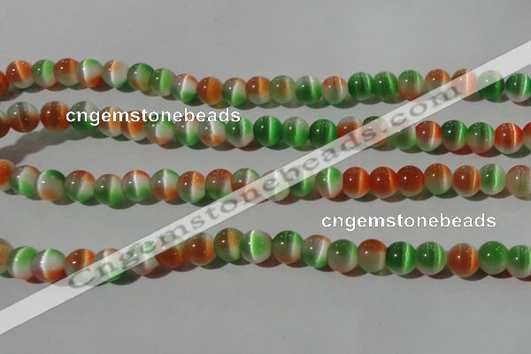 CCT1342 15 inches 6mm round cats eye beads wholesale