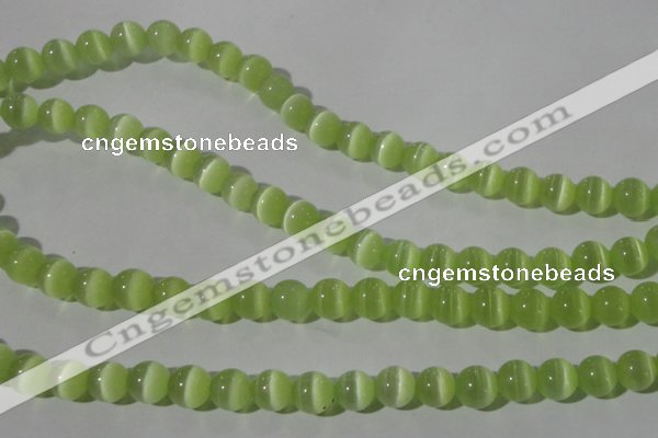 CCT1345 15 inches 6mm round cats eye beads wholesale