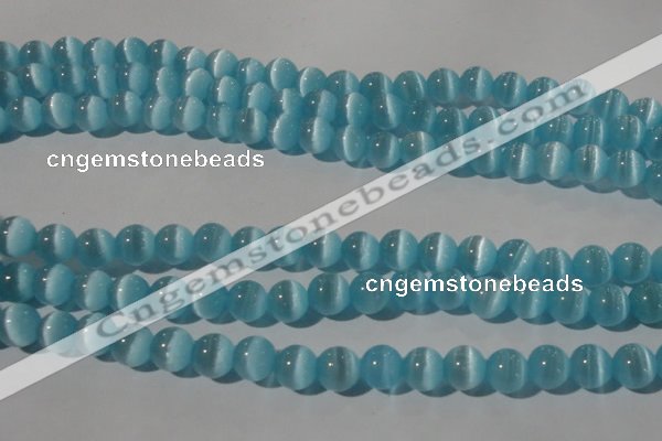 CCT1349 15 inches 6mm round cats eye beads wholesale