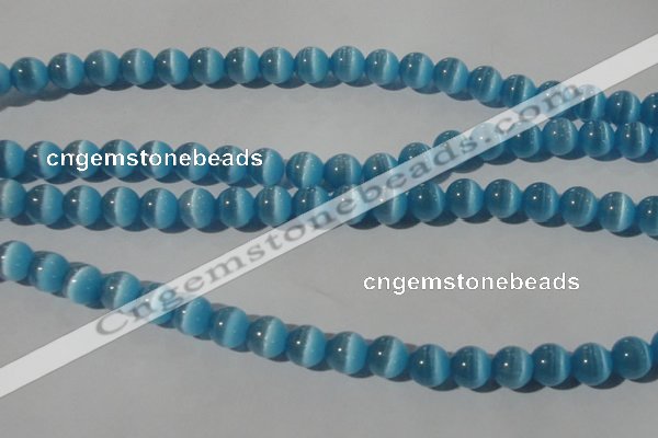 CCT1352 15 inches 6mm round cats eye beads wholesale