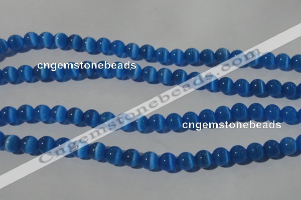 CCT1353 15 inches 6mm round cats eye beads wholesale