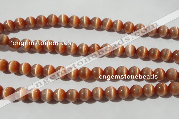 CCT1378 15 inches 7mm round cats eye beads wholesale