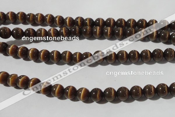 CCT1379 15 inches 7mm round cats eye beads wholesale