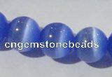 CCT1386 15 inches 7mm round cats eye beads wholesale