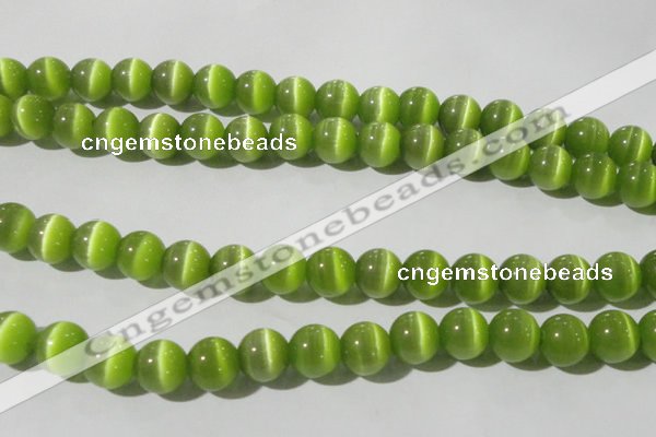 CCT1391 15 inches 7mm round cats eye beads wholesale
