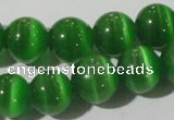 CCT1392 15 inches 7mm round cats eye beads wholesale