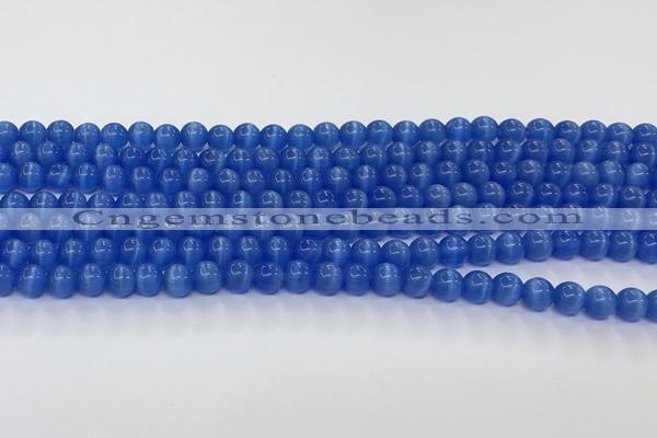 CCT1411 15 inches 4mm, 6mm round cats eye beads