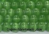 CCT1418 15 inches 4mm, 6mm round cats eye beads