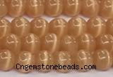 CCT1424 15 inches 4mm, 6mm round cats eye beads