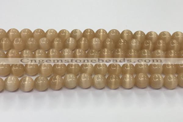 CCT1436 15 inches 8mm, 10mm, 12mm round cats eye beads